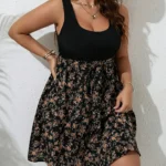 Floral Knit Summer Dress — Image 4