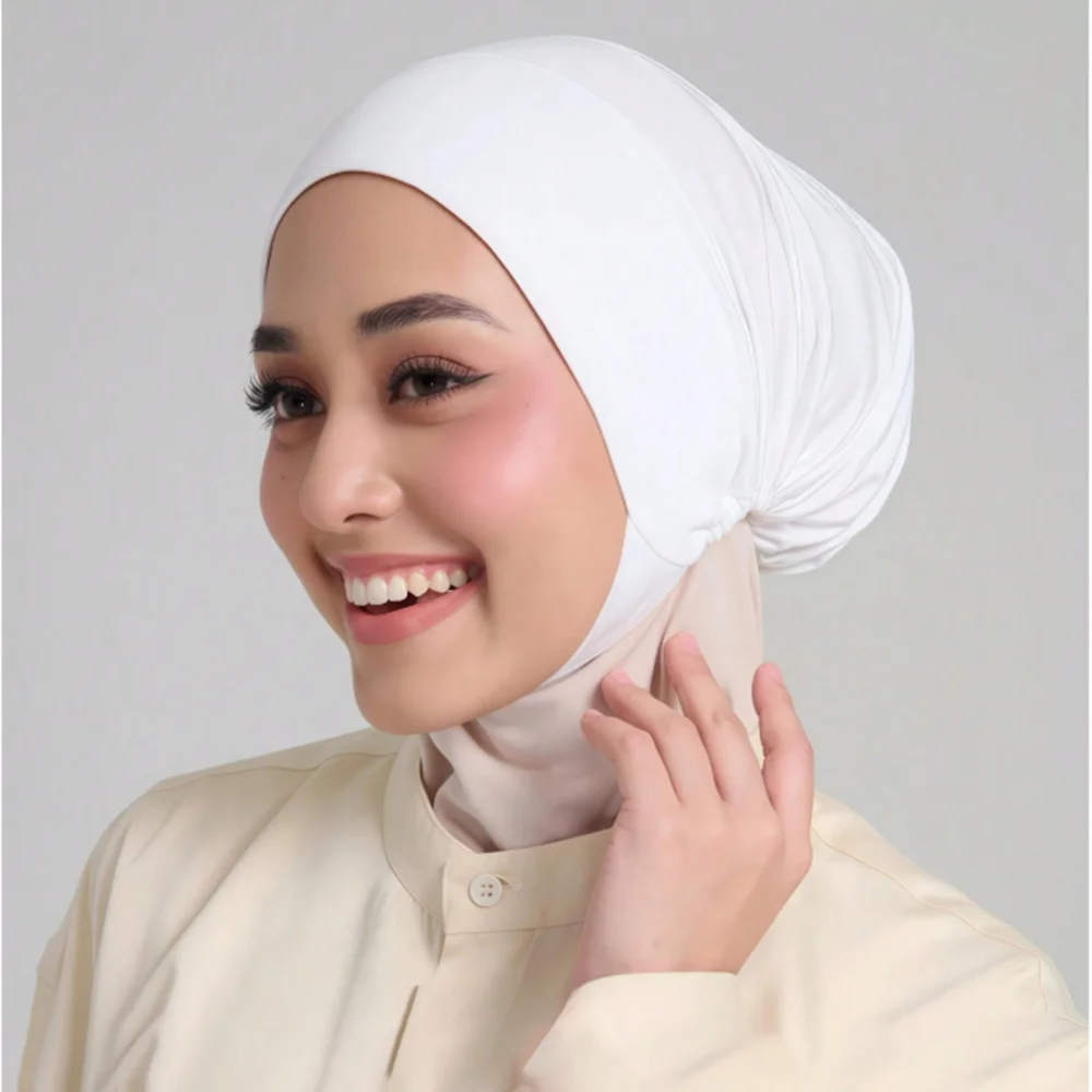 2-Piece Solid Hijab