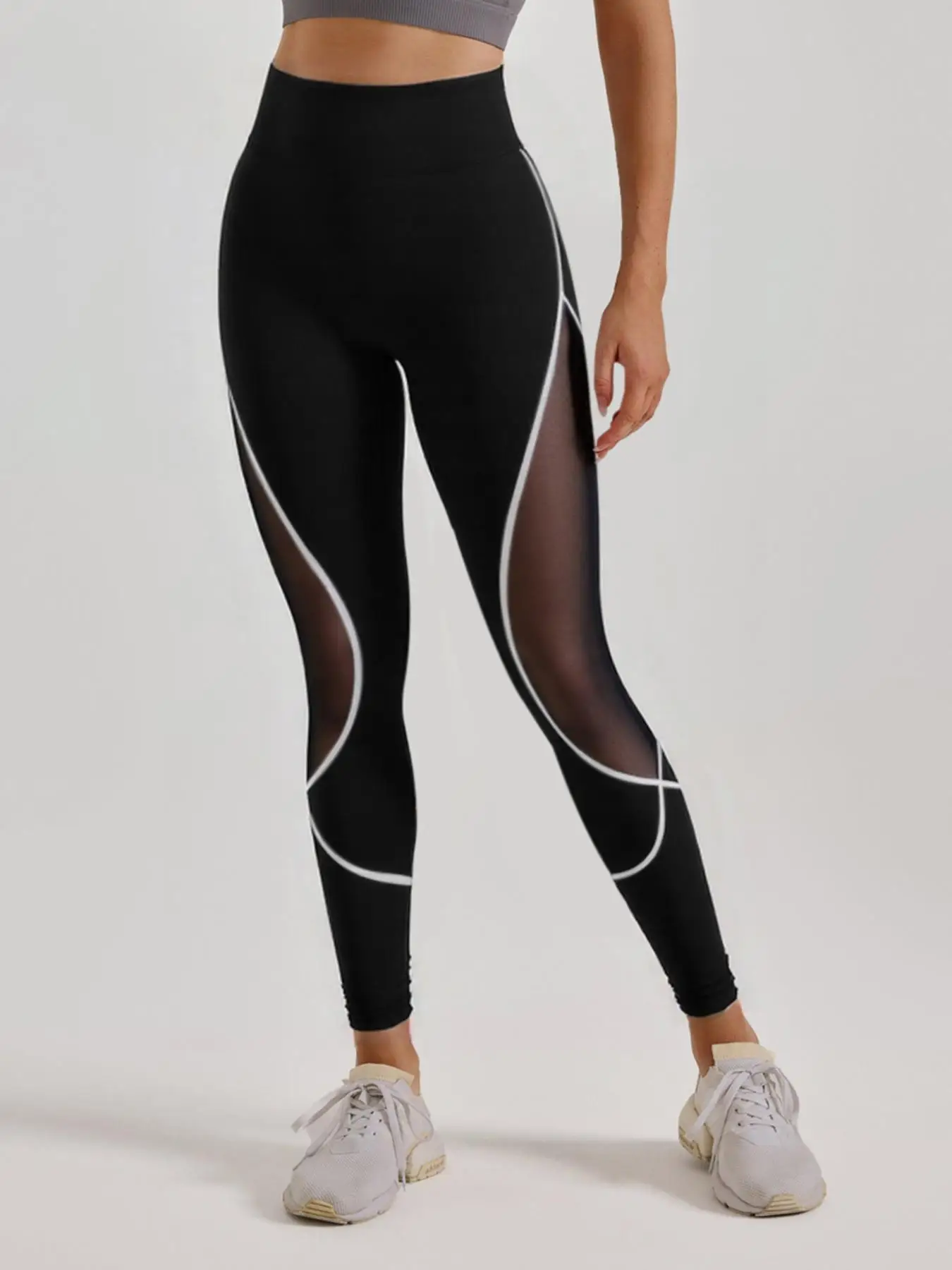 Mesh High-Waisted Leggings