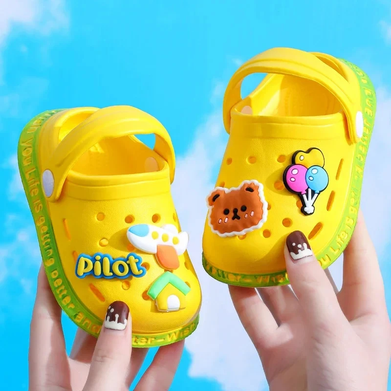 Kids' Summer Sandals with Cute Print