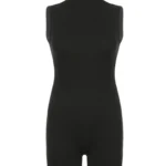 Sports Jumpsuit with Hidden Zipper and High Waist — Image 5