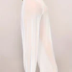 بنطال واسع بنسيج شبكي خفيف وخصر عالٍ للصيف — صورة 4