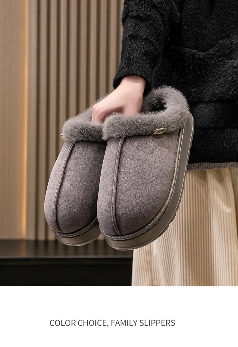 Soft Fur Slippers for Autumn and Winter — Image 19
