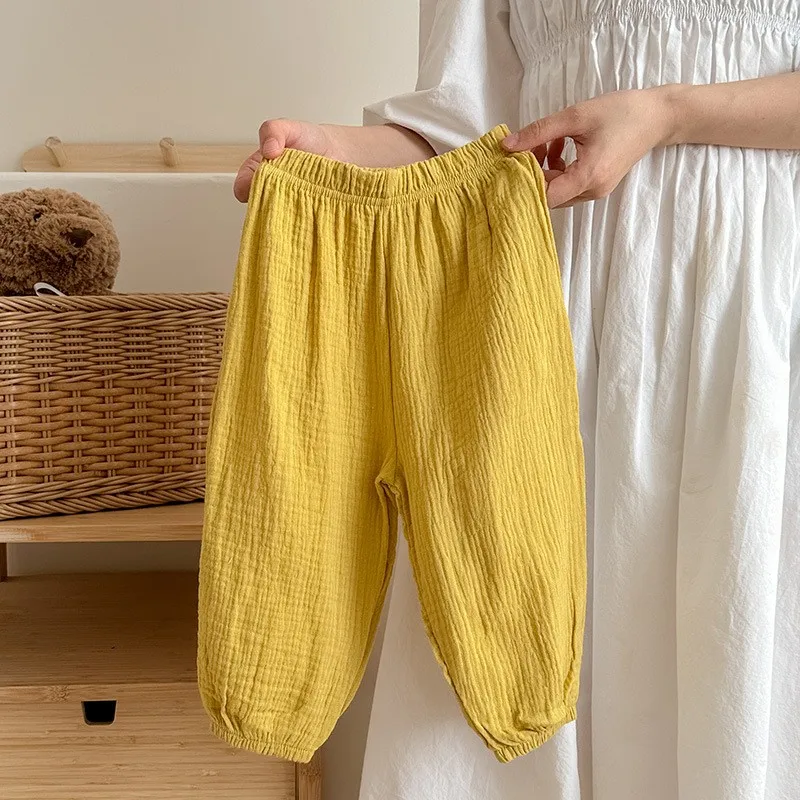 Kids' Solid Lightweight Pants for Summer