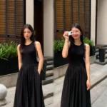 Classic Black Maxi Dress