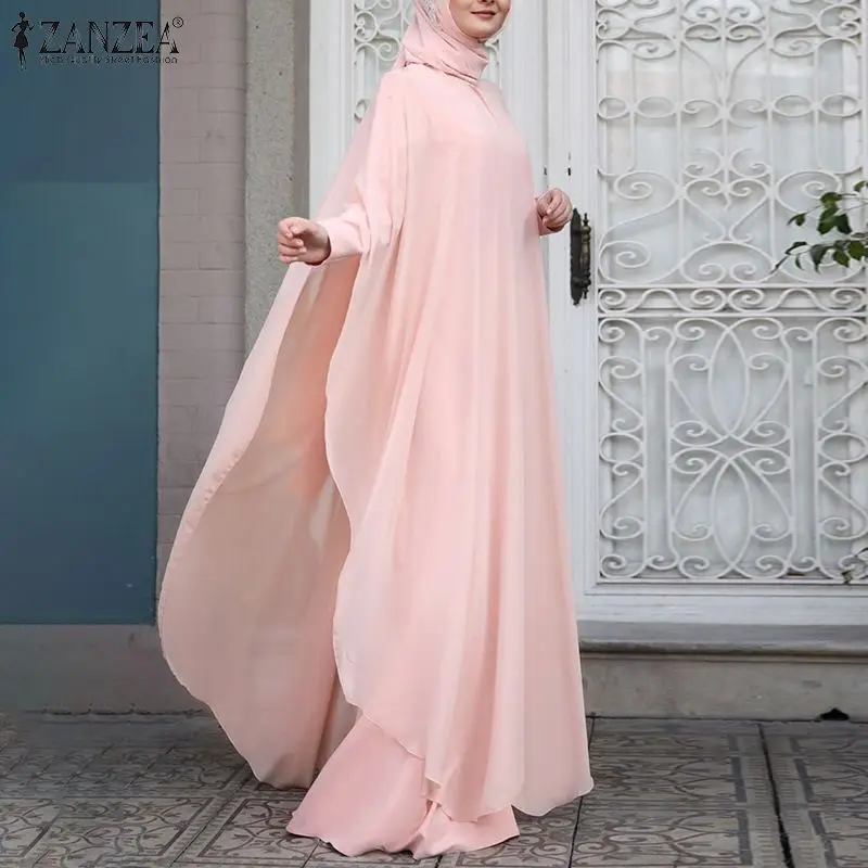 Long Chiffon Eid Abaya — Image 20