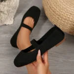 حذاء فلات تريكو كاجوال — صورة 3