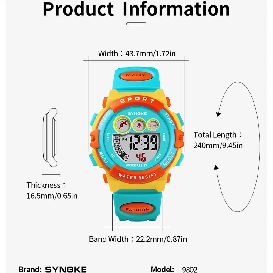 Kids' Colorful Watch