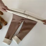Girls' Lined Autumn Leggings — Image 6