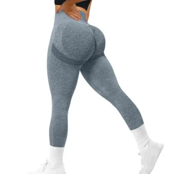 Seamless High-Waisted Yoga Athletic Leggings