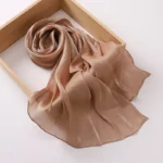 طرحة شيفون طويلة ناعمة — صورة 5