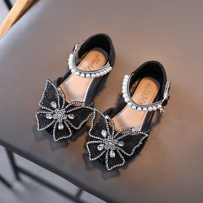 Girls' Rhinestone Summer Sandals