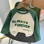 Kids' Basic Long Sleeve T-Shirt — Image 4