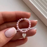 إسورة خرز مطاطية بشكل قلب — صورة 6