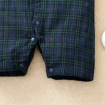 Baby Short Sleeve Jumpsuit with Bow — Image 5