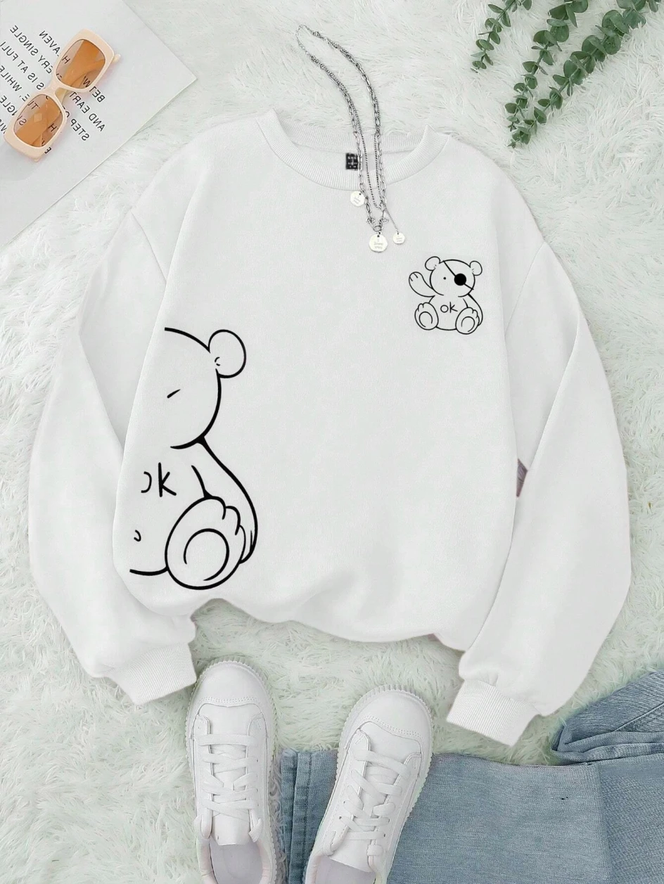 Vintage Loose Warm Hoodie