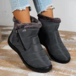 Padded Warm Solid Boots — Image 3