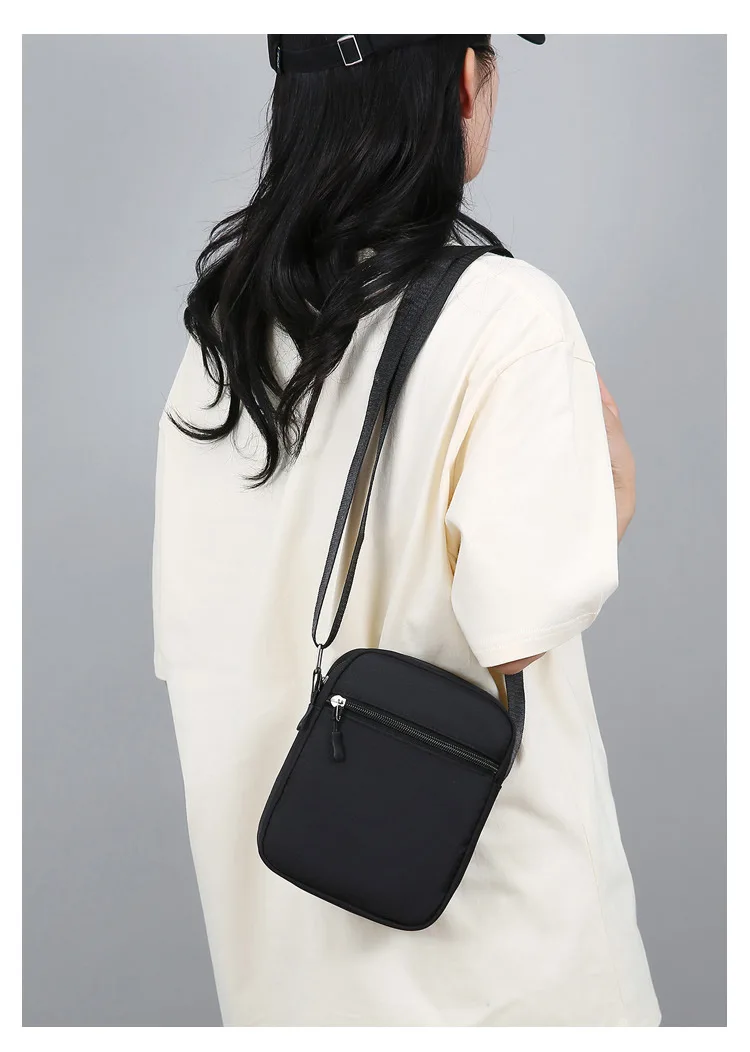 Small Phone Shoulder Bag with Zipper — Image 26
