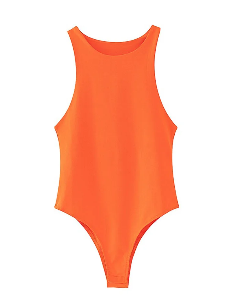 Bodycon Solid Summer Bodysuit