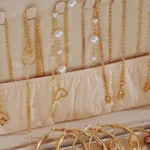 Pearl Earrings and Multi-Layer Necklace Set — Image 4