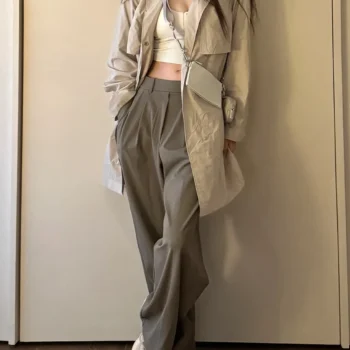 Casual Straight Long Pants