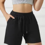 Loose Summer Shorts with Side Pockets and Comfy Elastic Waist — Image 4