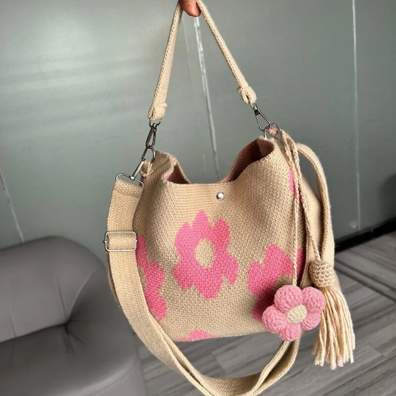 Boho Crochet Handbag
