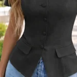 Elegant Slim-Fit Short Top — Image 4