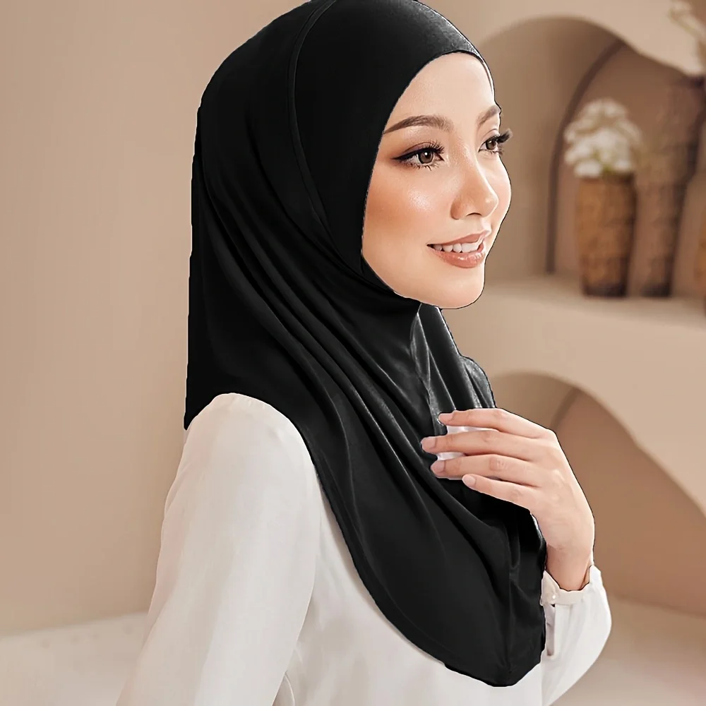 Instant Hijab in Stretchy Fabric