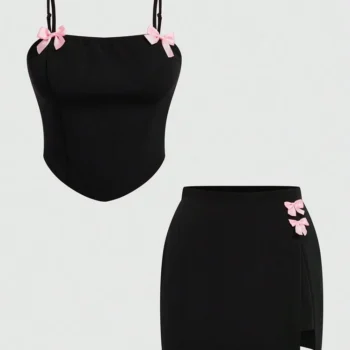 Girls' Summer Set with Slit