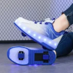 حذاء تزلّج للأطفال بإضاءة LED — صورة 4