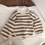 Girls' Long Sleeve Striped T-Shirt — Image 6