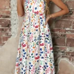 Floral Sleeveless Midi Dress — Image 2