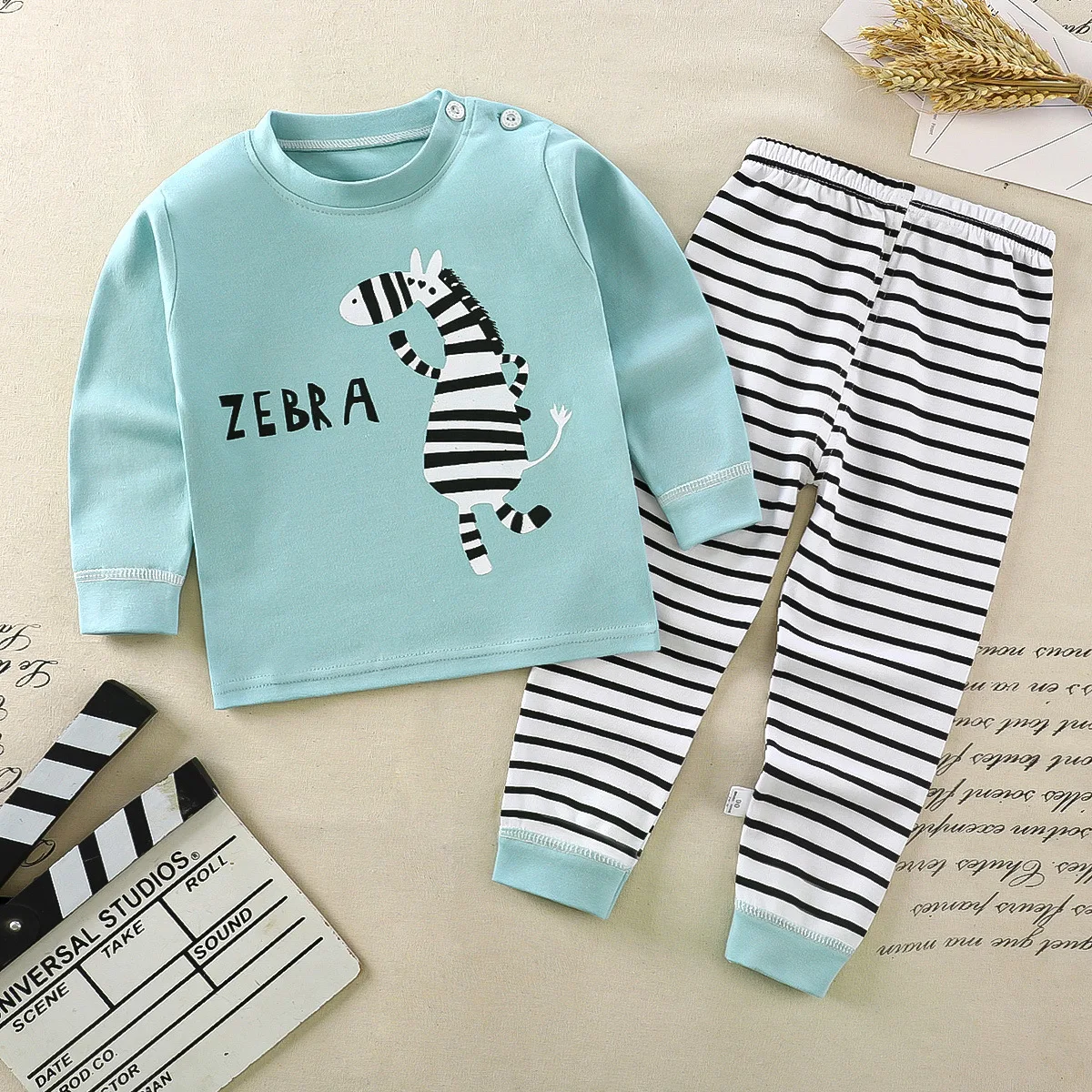 Kids' Multicolor Loungewear Set