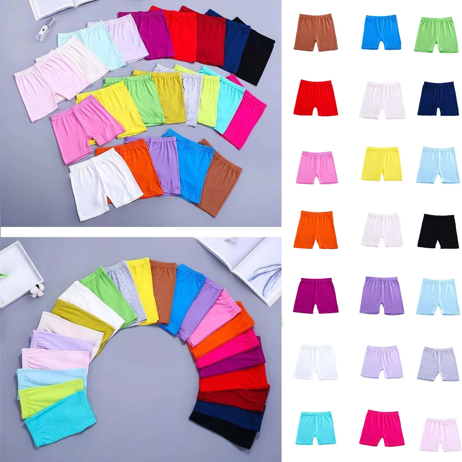 Girls' Solid Leggings