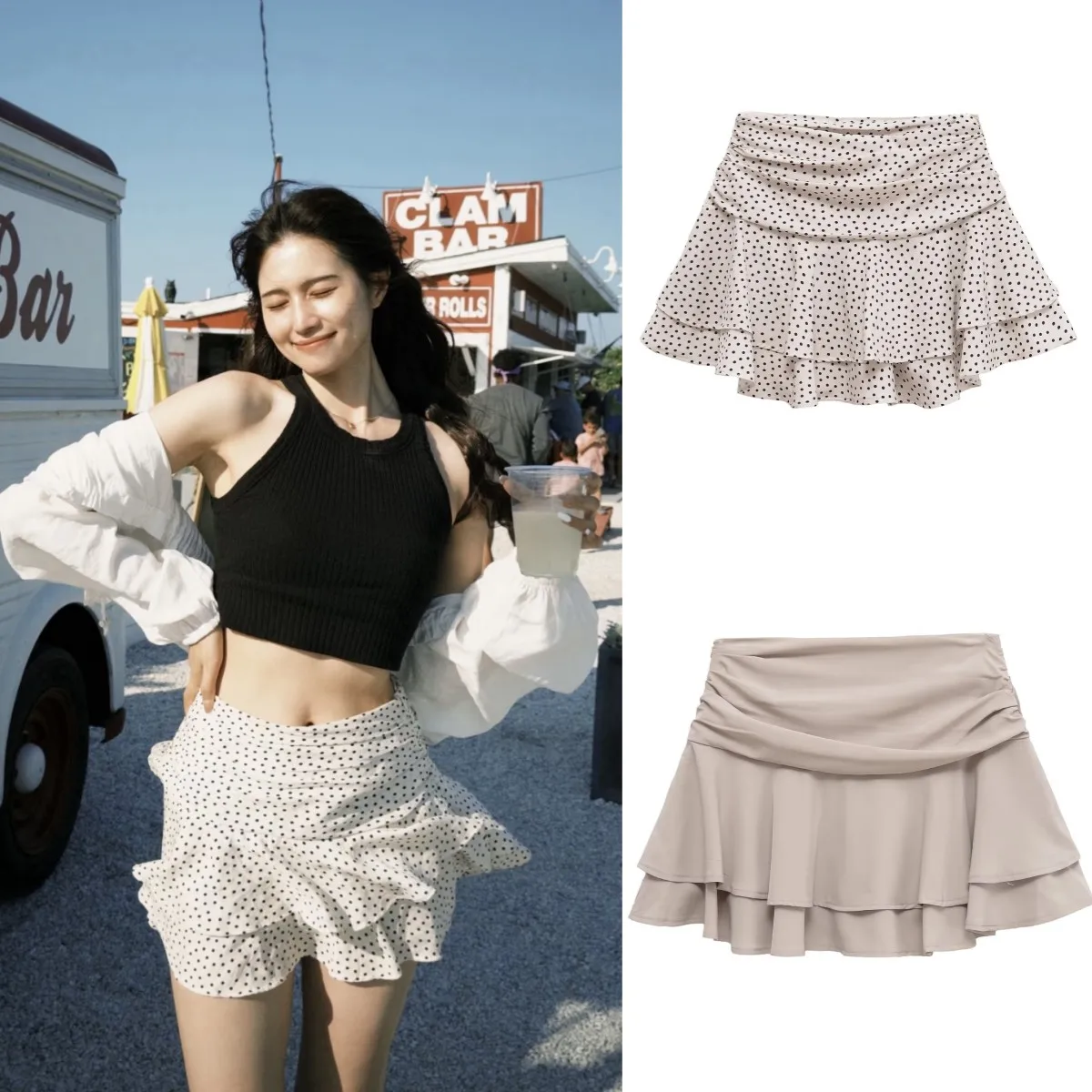 Girls' Summer Mini Skirt