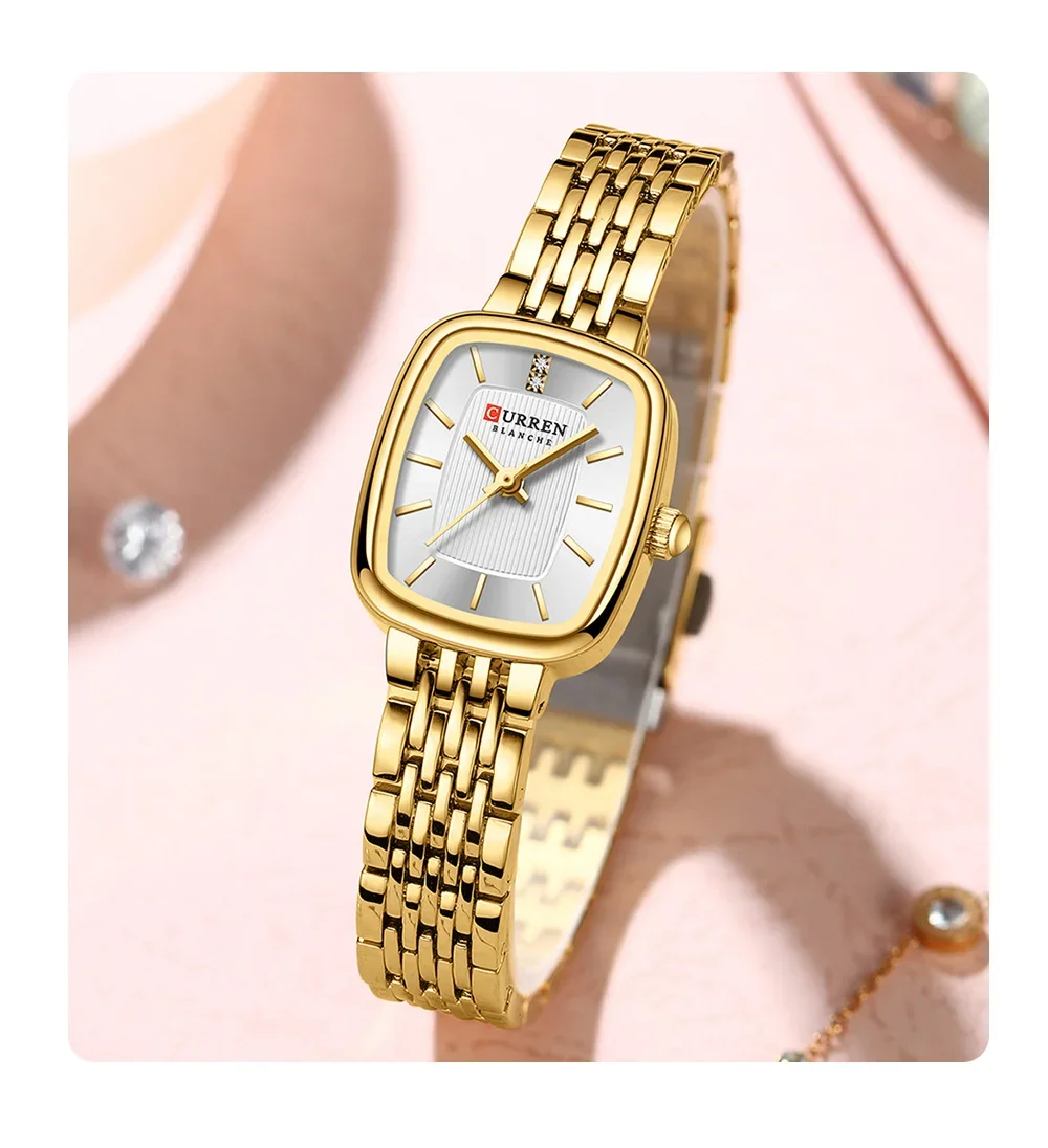 Casual Stainless Steel Watch