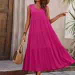 Elegant Yellow Summer Dress — Image 4