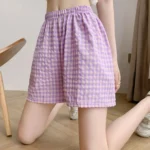 شورت منزلي واسع بخصر عالٍ — صورة 6