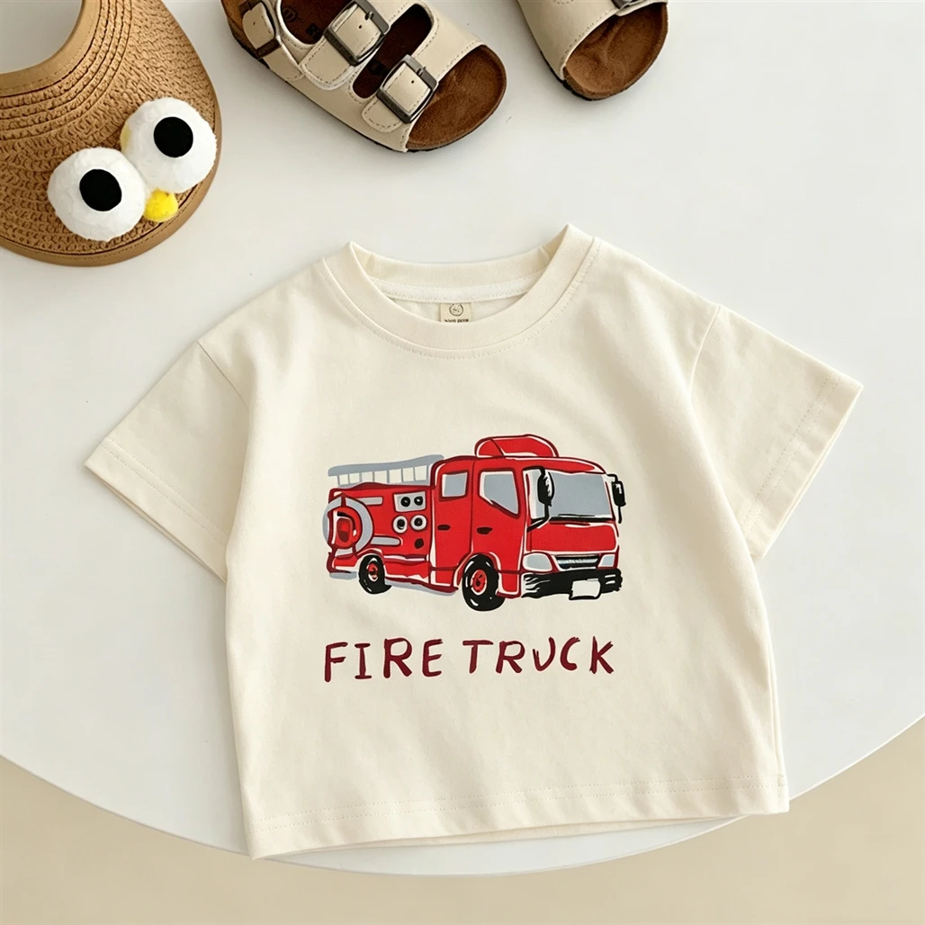 Boys' Printed Summer T-Shirt