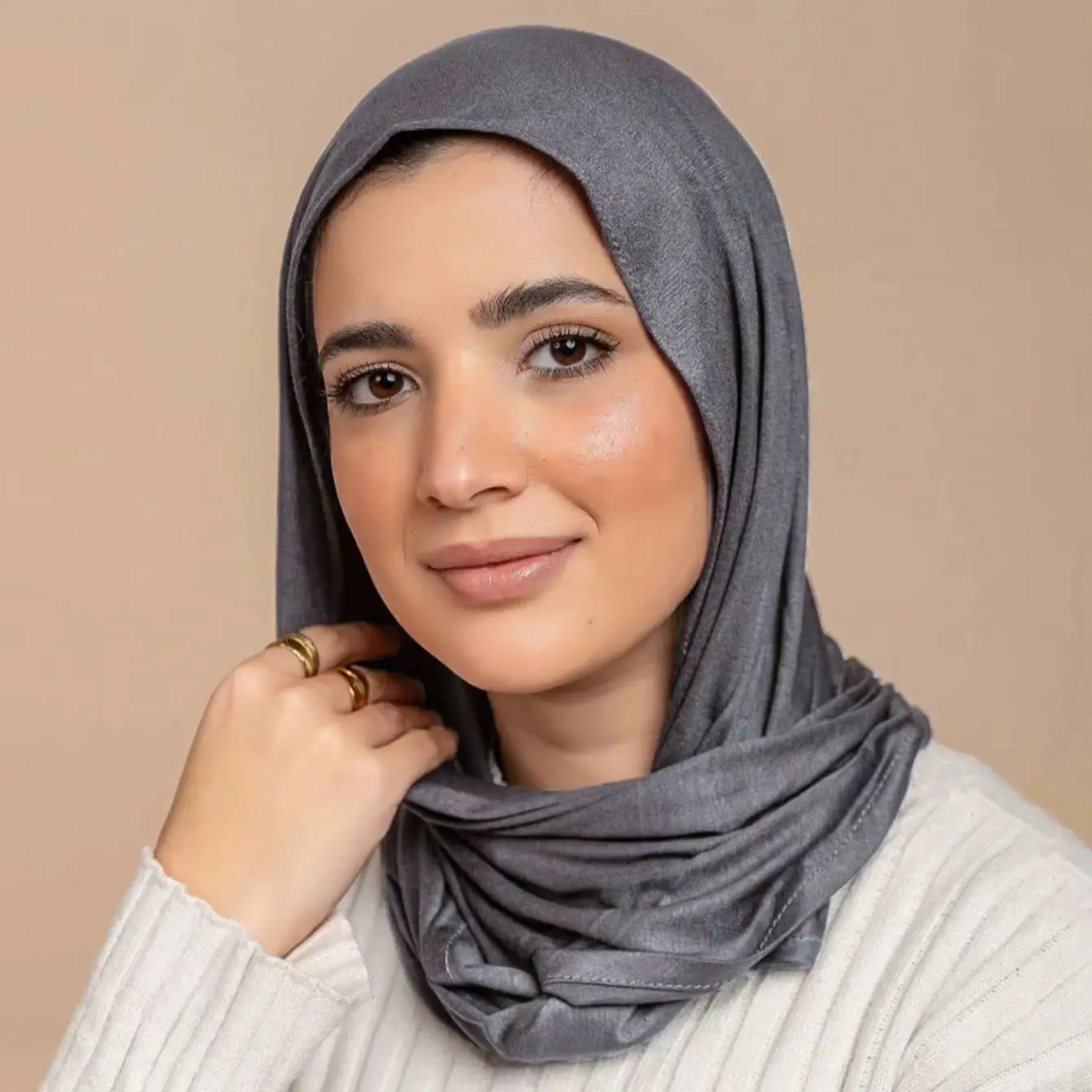 Hijab Underscarf with Criss-Cross Design