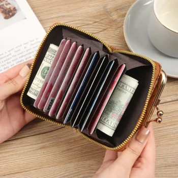 Card Holder with Zipper