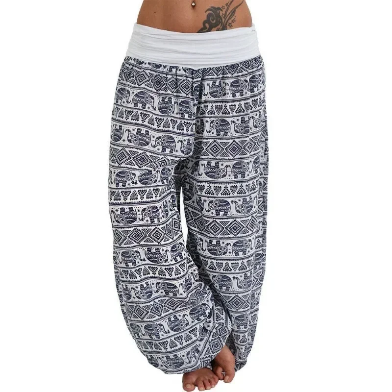 Loose Printed Pants