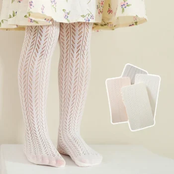 Girls' Mesh Summer Tights