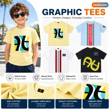 Kids' Cotton Summer Short T-Shirt