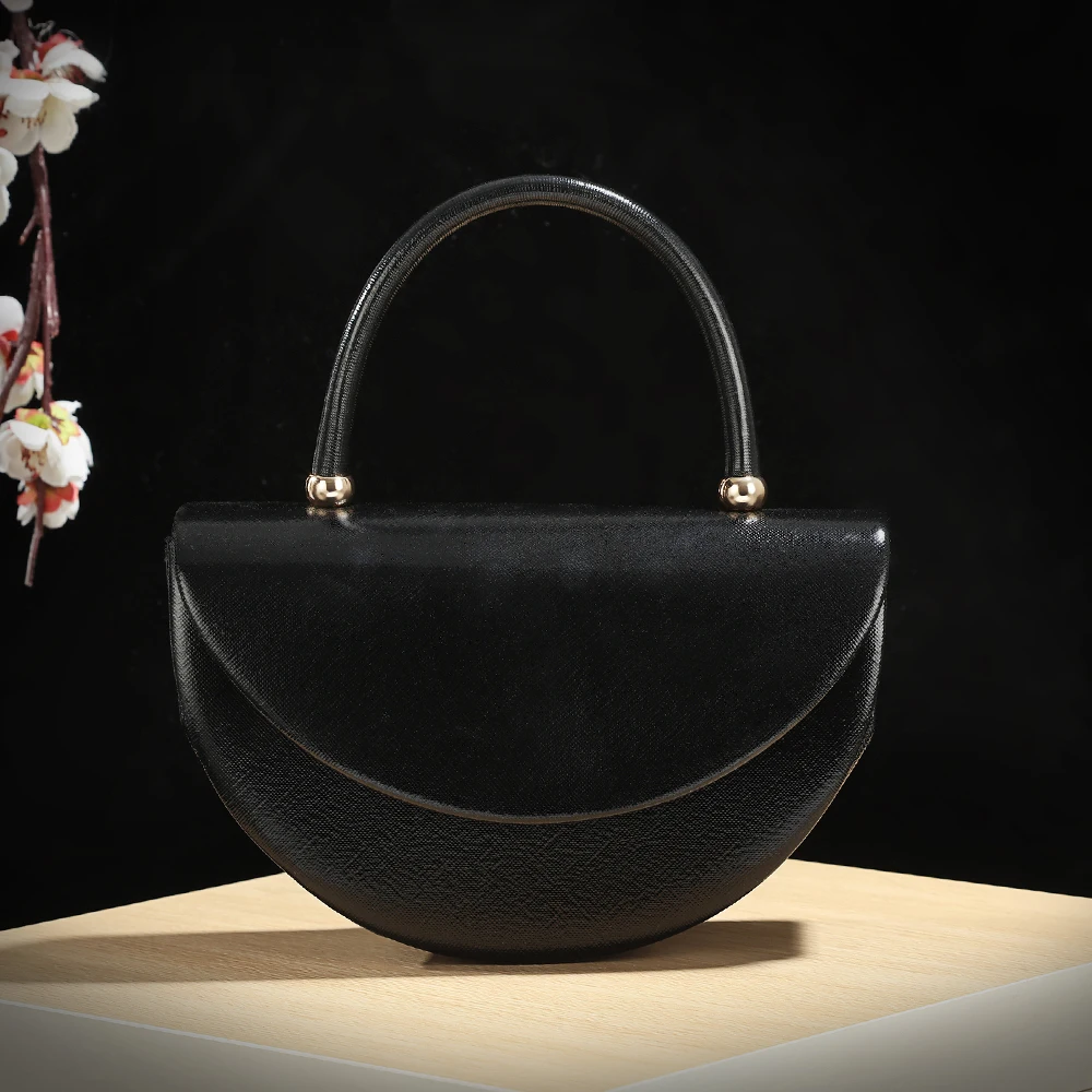 Small Square Evening Bag with Simple Design