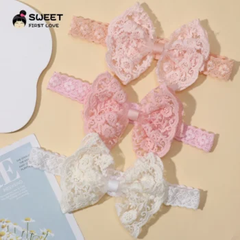 Baby Lace Hair Accessory with Bow