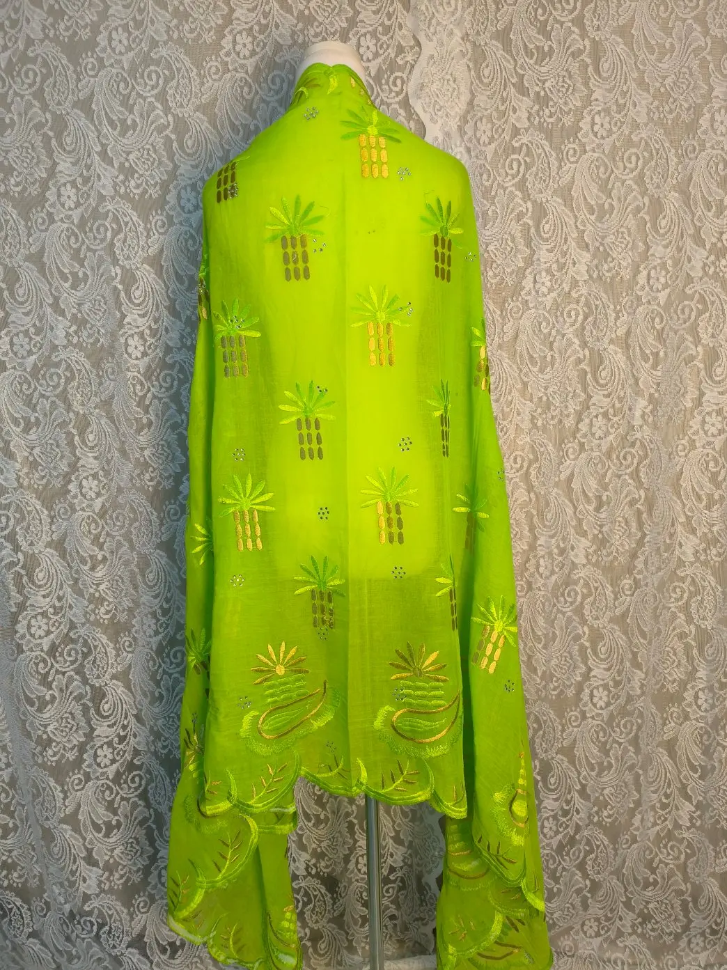طرحة مطرّزة طويلة — صورة تفصيلية 6
