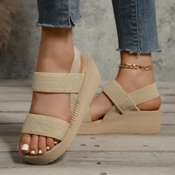 Minimalist Wedge Summer Sandals