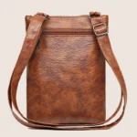 Layered Soft Leather Shoulder Bag — Image 5